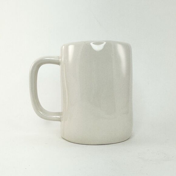 Rae Dunn RUN THE WORLD Mug LL Font Ceramic Coffee Cup Farmhouse Modern - Picture 4 of 5